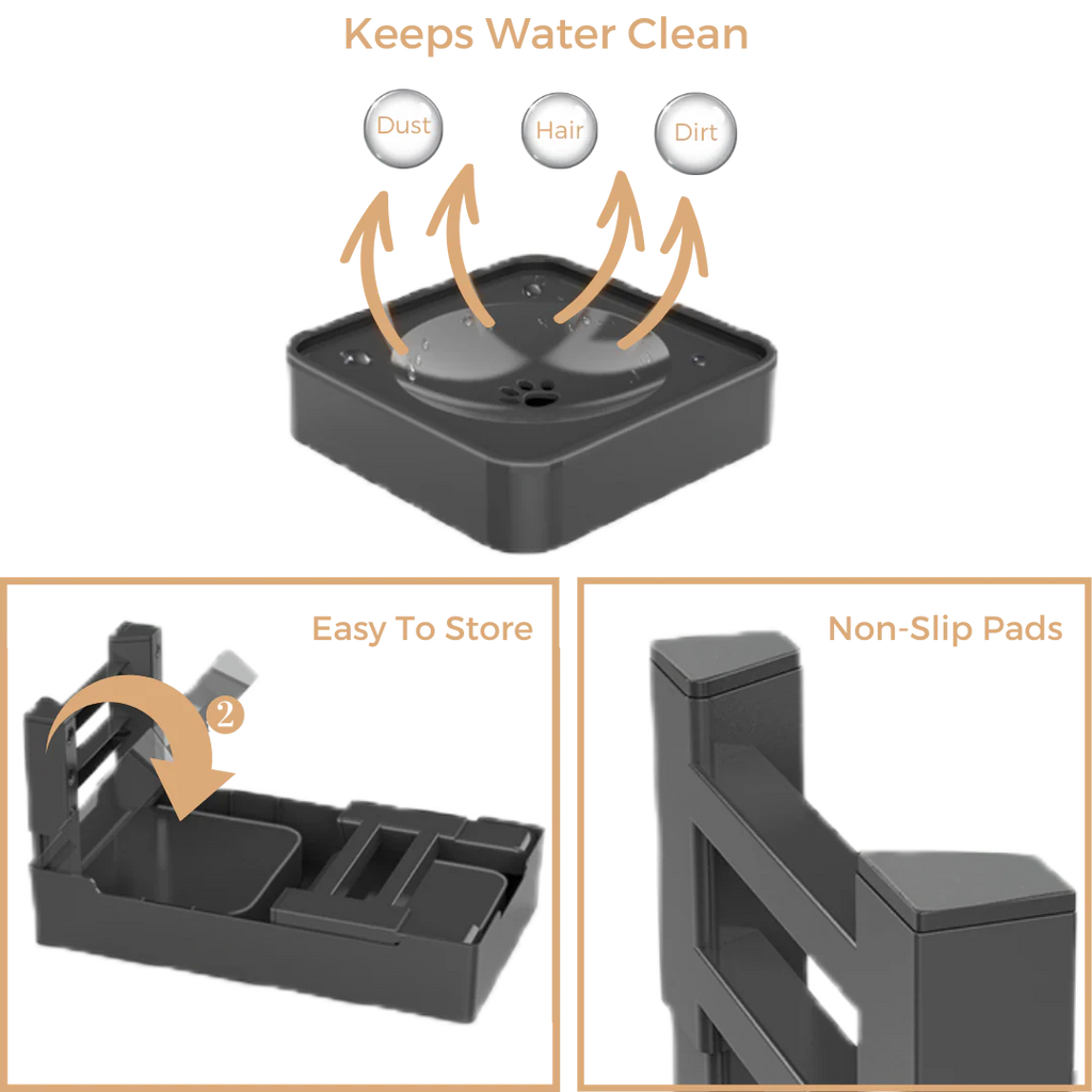 Elevated Slow-Feeder Bowl – Reduces Anxiety & Improves Digestion